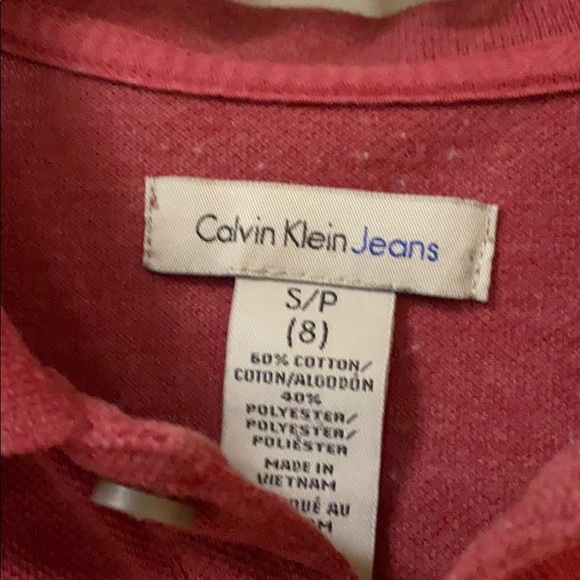 Calvin Klein Polo (Size 8) Boys - Picture 3 of 3